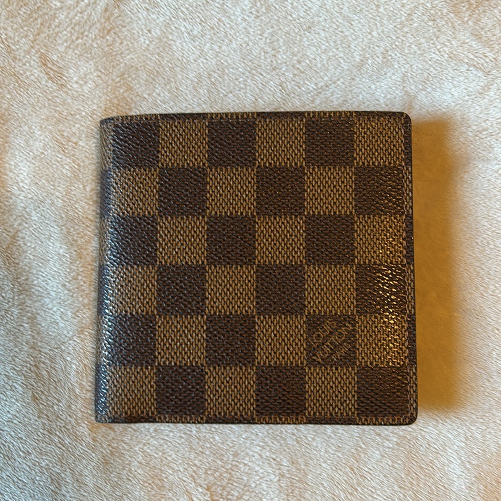 Louis Vuitton Damier Ebene Centenaire Marco Wallet - Excellent!